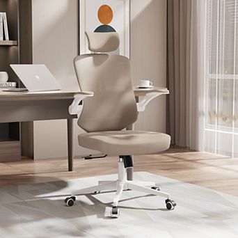 Loheer High Back Ergonomic Mesh Office Chair with Adjustable Headrest and Lumbar Support