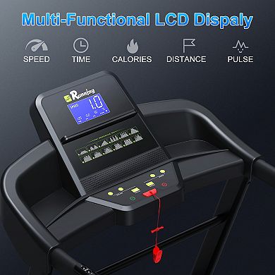 Circuit Terra 400lb Auto Incline Folding Treadmill with Bluetooth Speaker & FITSHOW Smart App