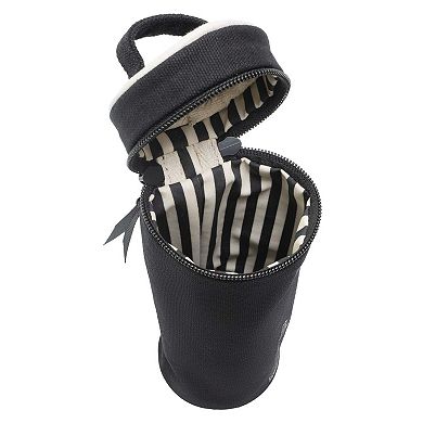 La L'Amour 16oz Cotton Canvas Top Handle Cylinder Toothbrush Case