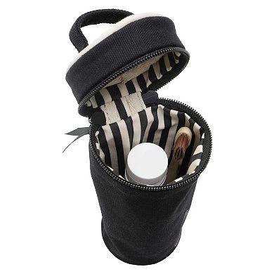 La L'Amour 16oz Cotton Canvas Top Handle Cylinder Toothbrush Case