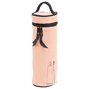 La L'Amour 16oz Cotton Canvas Top Handle Cylinder Toothbrush Case
