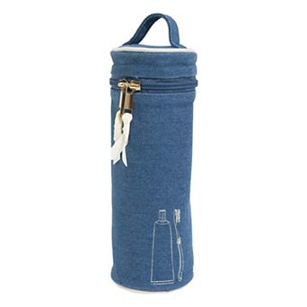 La L'Amour 16oz Cotton Canvas Top Handle Cylinder Toothbrush Case