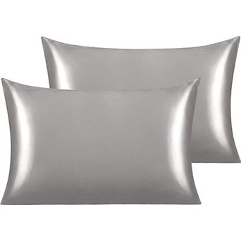Satin Pillowcase Set of 2, Silky Smooth Cooling Pillow Cases, Soft Envelope Closure Pillow Covers