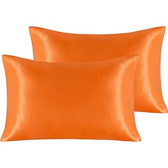 Satin Pillowcase Set of 2, Silky Smooth Cooling Pillow Cases, Soft Envelope Closure Pillow Covers