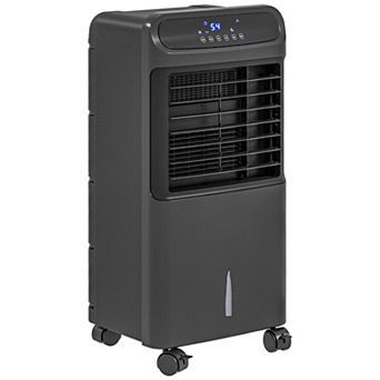 32 Inch Evaporative Air Cooler, 3-In-1 Portable Swamp Cooler Humidifier For Home Office