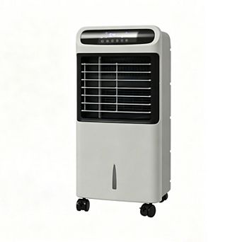 32 Inch Evaporative Air Cooler, 3-In-1 Portable Swamp Cooler Humidifier For Home Office