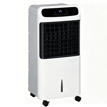 32-Inch Evaporative Air Cooler 3-In-1 Ice Cooling Fan Humidifier for Bedroom