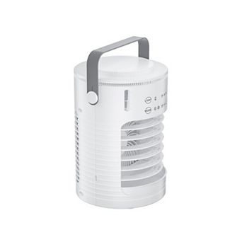 Portable Air Conditioner, 600ml Evaporative Air Cooler with Timer for Bedroom & Office