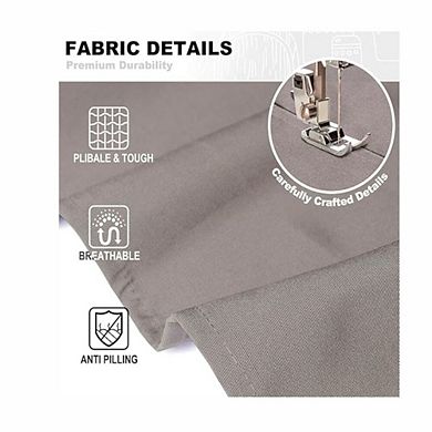 Cross Back Chef Apron with 4 Pockets