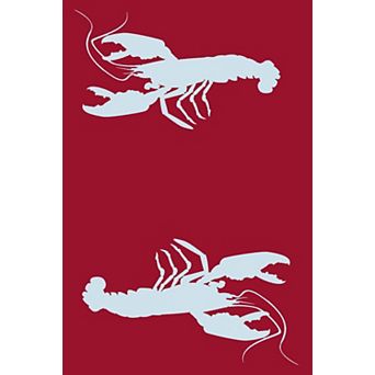 Double Lobster Rug