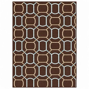 Oblong 4ftx6ft Outdoor Rug