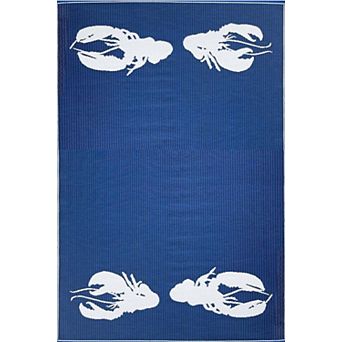 Four Lobster Rug