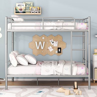 Full Over Full Metal Bunk Bed