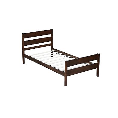 Twin Bed with Headboard and Footboard