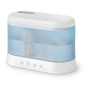 Crane 0.5 Gallon Top Fill Cool Mist Humidifier & Essential Oil Diffuser Whisper-Quiet 15-Hour Run