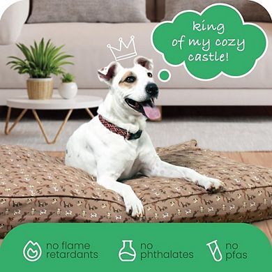 Washable Cotton Dog Bed Cover for Comfort and Easy Cleaning