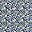 Black Grey Floral Blue