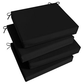 Waterproof Outdoor Chair Cushions 18.5"x16"x3" 4 Pack