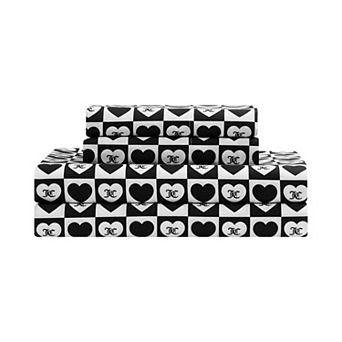 Juicy Couture Printed Microfiber Sheet Set