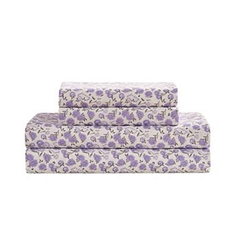 Juicy Couture Printed Microfiber Sheet Set