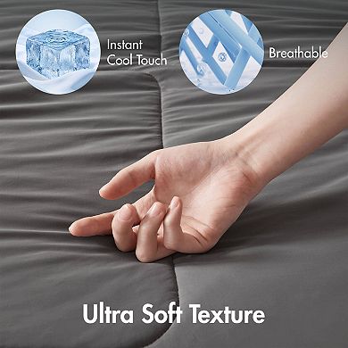 Madison Park Cooling Lightweight Down Alternative Comforter