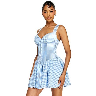 Juniors' B. Smart Wide Strap V-Neck Dress