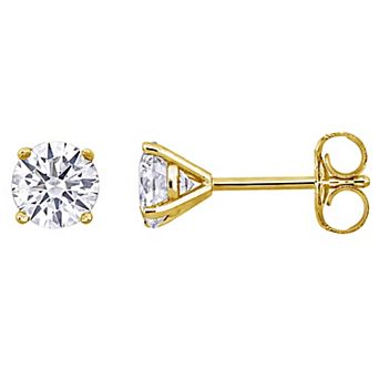 Stella Grace 1 Carat T.W. Lab-Grown Round Diamond Stud Earrings