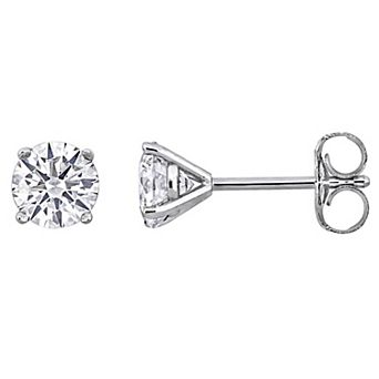 Stella Grace 1 Carat T.W. Lab-Grown Round Diamond Stud Earrings
