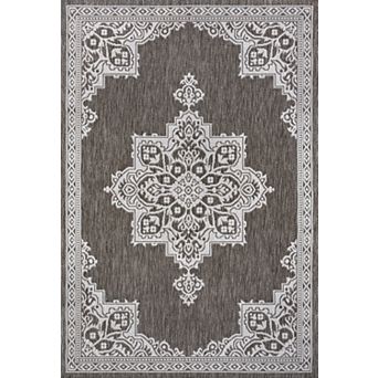 Arden Vintage Casual Medallion Indoor/Outdoor Area Rug