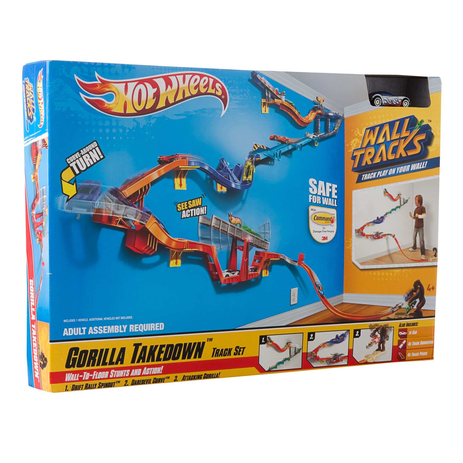 hot wheels gorilla set