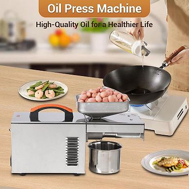 900W Electric Oil Press Accessory for Food Processors