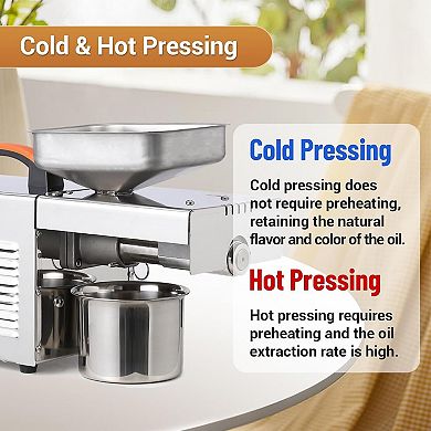 900W Electric Oil Press Accessory for Food Processors