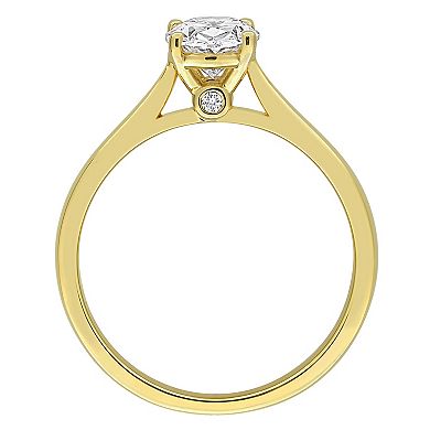 Stella Grace Sterling Silver 1 Carat T.W. Lab-Grown Diamond Solitaire Ring