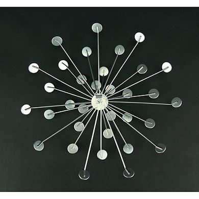 Jeweled 3D Bursting Star Wall Sculpture Set Of 3
