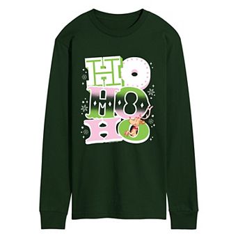 Men's Dr. Seuss The Grinch "Ho Ho Ho" Max Long Sleeve Graphic T-Shirt
