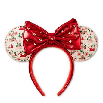 Loungefly Disney Holiday Ever After Minnie Mouse Ears Headband