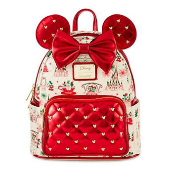 Loungefly Disney Holiday Ever After Minnie Mouse Mini Backpack