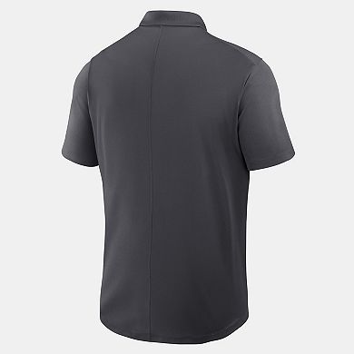 Men's Nike Anthracite Alabama Crimson Tide Dri-FIT Victory Polo