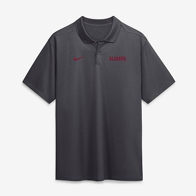 Men's Nike Anthracite Alabama Crimson Tide Dri-FIT Victory Polo