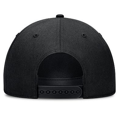 Unisex Nike Black Duke Blue Devils Campus Prep Tonal Rope Rise 5-Panel Adjustable Hat