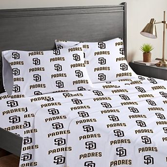 Pegasus San Diego Padres Four-Piece Full Sheet Set