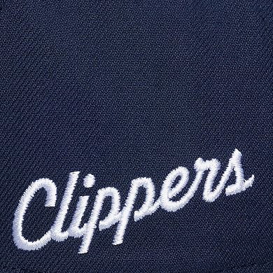 Men's Mitchell & Ness Navy LA Clippers Legendary Pro Pinch Snapback Hat