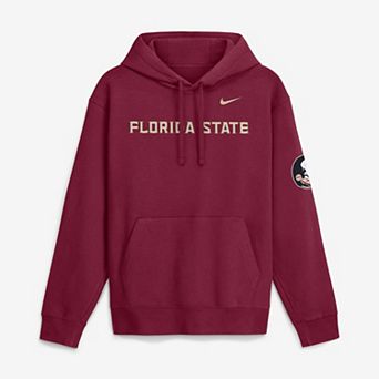 Men's Nike Garnet Florida State Seminoles 2026 Sideline Club Fleece Hoodie