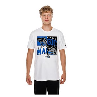 Men's New Era White Orlando Magic Block Logo T-Shirt