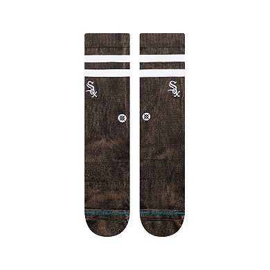 Unisex Stance Black Chicago White Sox Rotation Crew Socks