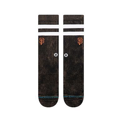 Unisex Stance Black San Francisco Giants Rotation Crew Socks
