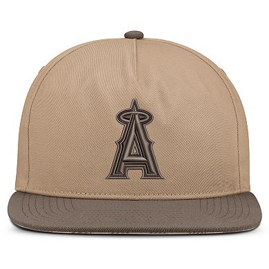 Men's Nike Light Brown Los Angeles Angels Statement Adjustable Hat