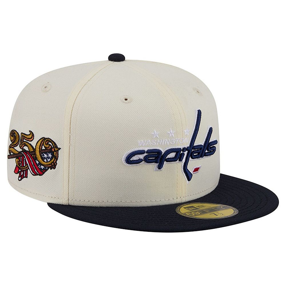 Men's New Era Cream Washington Capitals 250th Anniversary of the