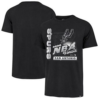 Men's '47 Black San Antonio Spurs 2026 NBA Finals Participant T-Shirt