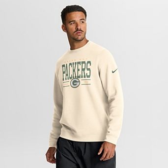 Men's Nike Natural Green Bay Packers Always Reppin' Club Sweatshirt